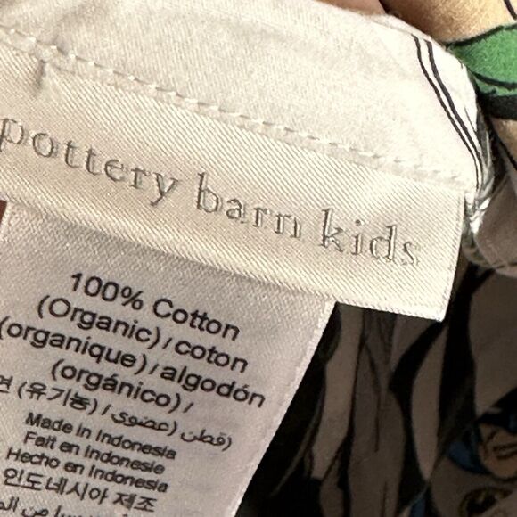 POTTERY BARN KIDS DC Comic Super Hero Full Flat Sheet with Single Pillow Case - Picture 7 of 7